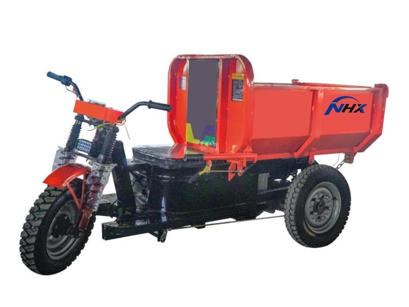 Triciclo de Carga Eléctrico con Puerta Trasera